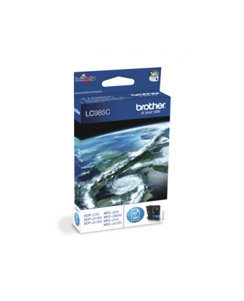 Tusz Brother LC985C cyan Blister Pack | 260str | DCPJ125/J515/J220/J265/J410 nr 1
