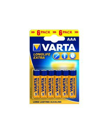 Baterie VARTA Longlife Extra LR03/AAA 6szt