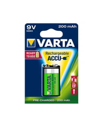 Akumulator VARTA Power Accu 200mAh 6F22/9V 1szt