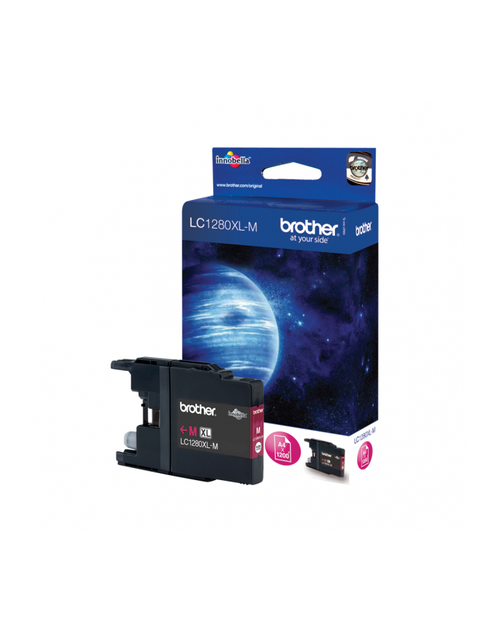 Atrament Brother LC1280XLM Magenta główny