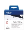 Etykiety Brother papierowe  DK-22214 12mm x 30.48m - nr 38