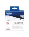 Etykiety Brother papierowe  DK-22214 12mm x 30.48m - nr 39
