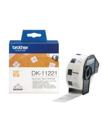 Etykiety Brother DK11221   23mm x 23mm x 1000