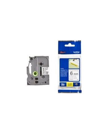 Taśma laminowana mocna do P-touch, Brother TZ-S121 9mm przezroczysta / czarny nadruk nr 2