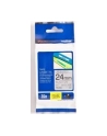 Taśma matowa do P-touch, Brother TZE-M951 24mm srebrna metaliczna/czarny nadruk - nr 28