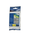 Taśma matowa do P-touch, Brother TZE-M951 24mm srebrna metaliczna/czarny nadruk - nr 3