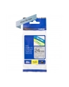Taśma matowa do P-touch, Brother TZE-M951 24mm srebrna metaliczna/czarny nadruk - nr 5