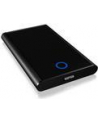 Icy Box obudowa na dysk 2,5'' SATA z 1x USB 3.0, czarna + Futerał - nr 65