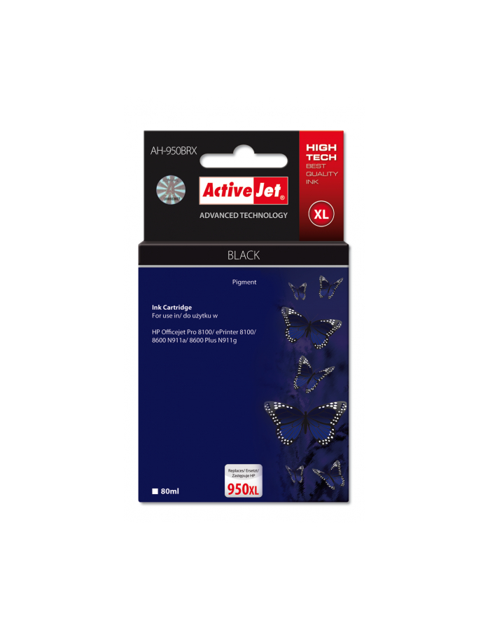 ActiveJet AH-950BRX tusz czarny do drukarki HP (zamiennik HP 950XL CN045AE) główny