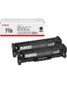 Toner Canon czarny 718 BK VP (2PK)<br>[2662B005] - nr 28