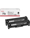 Toner Canon czarny 718 BK VP (2PK)<br>[2662B005] - nr 23
