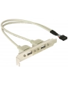 Gniazda USB 2 x 2.0 na śledziu - nr 4
