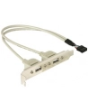 Gniazda USB 2 x 2.0 na śledziu - nr 7