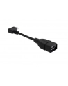 KABEL USB MICRO KĄTOWY 90”->USB AM(F) OTG 11CM DELOCK - nr 16