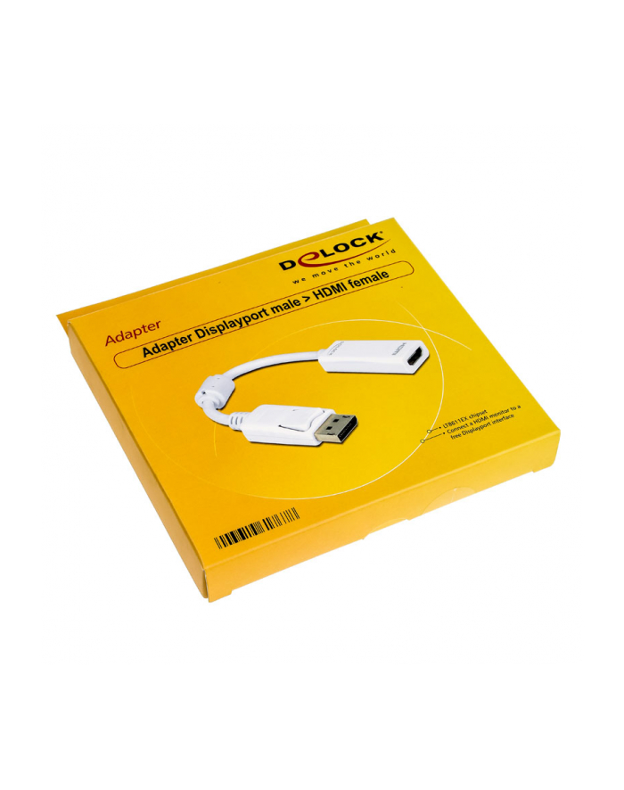 ADAPTER DISPLAYPORT(M)->HDMI(F) DELOCK główny