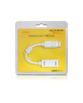 ADAPTER DISPLAYPORT(M)->HDMI(F) DELOCK