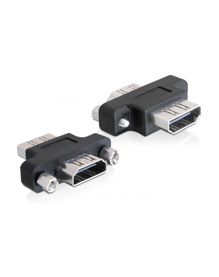 ADAPTER HDMI(F)->HDMI(F)ŁĄCZNIK-BECZKA DELOCK główny