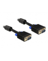 KABEL VGA M/M 2M EKRANOWANY Z FERRYTEM DELOCK - nr 30