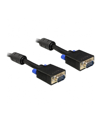 KABEL VGA M/M 5M EKRANOWANY Z FERRYTEM DELOCK nr 1