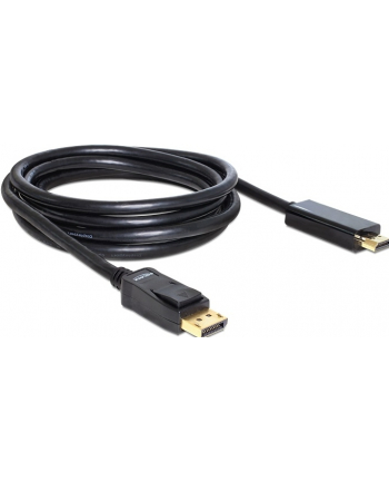 KABEL DISPLAYPORT M->HDMI M 2M GOLD DELOCK