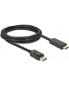 KABEL DISPLAYPORT M->HDMI M 2M GOLD DELOCK - nr 31