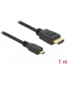 KABEL HDMI-HDMI MICRO 1M V1.4 (A-D) DELOCK - nr 17