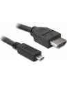 KABEL HDMI-HDMI MICRO 3M V 1.4 (A-D) DELOCK - nr 10