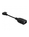 KABEL USB MICRO KĄTOWY 90”->USB AM(F) OTG 11CM DELOCK - nr 15