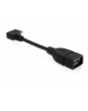 KABEL USB MICRO KĄTOWY 90”->USB AM(F) OTG 11CM DELOCK - nr 1