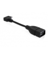 KABEL USB MICRO KĄTOWY 90”->USB AM(F) OTG 11CM DELOCK - nr 2