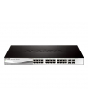 D-LINK DGS-1210-28, Gigabit Smart Switch with 24 10/100/1000Base-T ports and 4 Gigabit MiniGBIC (SFP) ports, 802.3x Flow Control, 802.3ad Link Aggregation, 802.1Q VLAN, 802.1p Priority Queues, Port mirroring, Jumbo Frame support, 802.1D STP, ACL, LLD - nr 20