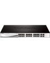 D-LINK DGS-1210-28, Gigabit Smart Switch with 24 10/100/1000Base-T ports and 4 Gigabit MiniGBIC (SFP) ports, 802.3x Flow Control, 802.3ad Link Aggregation, 802.1Q VLAN, 802.1p Priority Queues, Port mirroring, Jumbo Frame support, 802.1D STP, ACL, LLD - nr 29