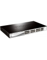 D-LINK DGS-1210-28, Gigabit Smart Switch with 24 10/100/1000Base-T ports and 4 Gigabit MiniGBIC (SFP) ports, 802.3x Flow Control, 802.3ad Link Aggregation, 802.1Q VLAN, 802.1p Priority Queues, Port mirroring, Jumbo Frame support, 802.1D STP, ACL, LLD - nr 48