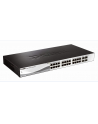 D-LINK DGS-1210-28, Gigabit Smart Switch with 24 10/100/1000Base-T ports and 4 Gigabit MiniGBIC (SFP) ports, 802.3x Flow Control, 802.3ad Link Aggregation, 802.1Q VLAN, 802.1p Priority Queues, Port mirroring, Jumbo Frame support, 802.1D STP, ACL, LLD - nr 7
