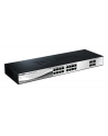 D-LINK DGS-1210-20, Gigabit Smart Switch with 16 10/100/1000Base-T ports and 4 Gigabit MiniGBIC (SFP) ports, 802.3x Flow Control, 802.3ad Link Aggregation, 802.1Q VLAN, 802.1p Priority Queues, Port mirroring,, Jumbo Frame support, 802.1D STP, ACL, LL - nr 30