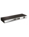 D-LINK DGS-1210-20, Gigabit Smart Switch with 16 10/100/1000Base-T ports and 4 Gigabit MiniGBIC (SFP) ports, 802.3x Flow Control, 802.3ad Link Aggregation, 802.1Q VLAN, 802.1p Priority Queues, Port mirroring,, Jumbo Frame support, 802.1D STP, ACL, LL - nr 34