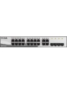 D-LINK DGS-1210-20, Gigabit Smart Switch with 16 10/100/1000Base-T ports and 4 Gigabit MiniGBIC (SFP) ports, 802.3x Flow Control, 802.3ad Link Aggregation, 802.1Q VLAN, 802.1p Priority Queues, Port mirroring,, Jumbo Frame support, 802.1D STP, ACL, LL - nr 52
