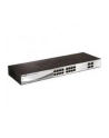 D-LINK DGS-1210-20, Gigabit Smart Switch with 16 10/100/1000Base-T ports and 4 Gigabit MiniGBIC (SFP) ports, 802.3x Flow Control, 802.3ad Link Aggregation, 802.1Q VLAN, 802.1p Priority Queues, Port mirroring,, Jumbo Frame support, 802.1D STP, ACL, LL - nr 65