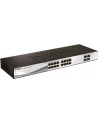 D-LINK DGS-1210-20, Gigabit Smart Switch with 16 10/100/1000Base-T ports and 4 Gigabit MiniGBIC (SFP) ports, 802.3x Flow Control, 802.3ad Link Aggregation, 802.1Q VLAN, 802.1p Priority Queues, Port mirroring,, Jumbo Frame support, 802.1D STP, ACL, LL - nr 69