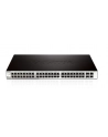 D-LINK DGS-1210-52, Gigabit Smart Switch with 48 10/100/1000Base-T ports and 4 Gigabit MiniGBIC (SFP) ports, 802.3x Flow Control, 802.3ad Link Aggregation, 802.1Q VLAN, 802.1p Priority Queues, Port mirroring, Jumbo Frame support, 802.1D STP, ACL, LLD - nr 21
