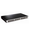 D-LINK DGS-1210-52, Gigabit Smart Switch with 48 10/100/1000Base-T ports and 4 Gigabit MiniGBIC (SFP) ports, 802.3x Flow Control, 802.3ad Link Aggregation, 802.1Q VLAN, 802.1p Priority Queues, Port mirroring, Jumbo Frame support, 802.1D STP, ACL, LLD - nr 27