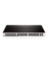D-LINK DGS-1210-52, Gigabit Smart Switch with 48 10/100/1000Base-T ports and 4 Gigabit MiniGBIC (SFP) ports, 802.3x Flow Control, 802.3ad Link Aggregation, 802.1Q VLAN, 802.1p Priority Queues, Port mirroring, Jumbo Frame support, 802.1D STP, ACL, LLD - nr 34