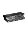 D-LINK DGS-1210-52, Gigabit Smart Switch with 48 10/100/1000Base-T ports and 4 Gigabit MiniGBIC (SFP) ports, 802.3x Flow Control, 802.3ad Link Aggregation, 802.1Q VLAN, 802.1p Priority Queues, Port mirroring, Jumbo Frame support, 802.1D STP, ACL, LLD - nr 37