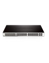D-LINK DGS-1210-52, Gigabit Smart Switch with 48 10/100/1000Base-T ports and 4 Gigabit MiniGBIC (SFP) ports, 802.3x Flow Control, 802.3ad Link Aggregation, 802.1Q VLAN, 802.1p Priority Queues, Port mirroring, Jumbo Frame support, 802.1D STP, ACL, LLD - nr 38