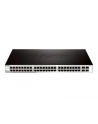 D-LINK DGS-1210-52, Gigabit Smart Switch with 48 10/100/1000Base-T ports and 4 Gigabit MiniGBIC (SFP) ports, 802.3x Flow Control, 802.3ad Link Aggregation, 802.1Q VLAN, 802.1p Priority Queues, Port mirroring, Jumbo Frame support, 802.1D STP, ACL, LLD - nr 57