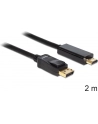 KABEL DISPLAYPORT M->HDMI M 2M GOLD DELOCK - nr 32