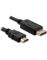 KABEL DISPLAYPORT M->HDMI M 2M GOLD DELOCK - nr 35