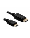 KABEL DISPLAYPORT M->HDMI M 2M GOLD DELOCK - nr 3