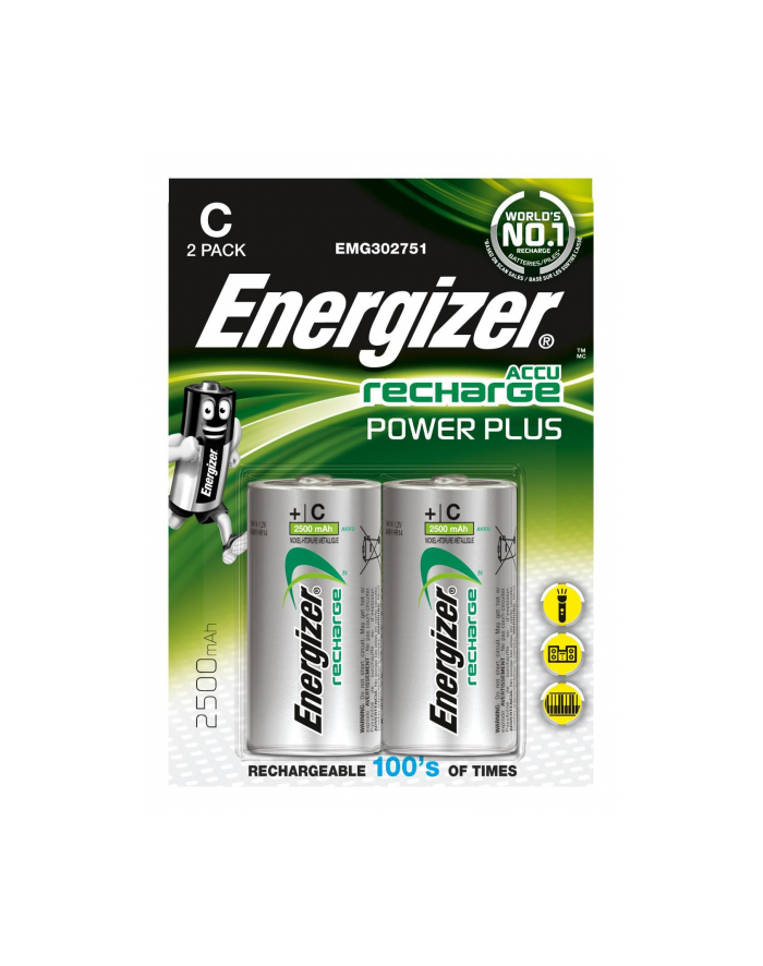 Akumulator Energizer H R14 2500mAh Power Plus /2szt. główny