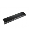 PATCH PANEL 48 PORT 1U KAT.6 EKRANOWANY CZARNY EQUIP - nr 11